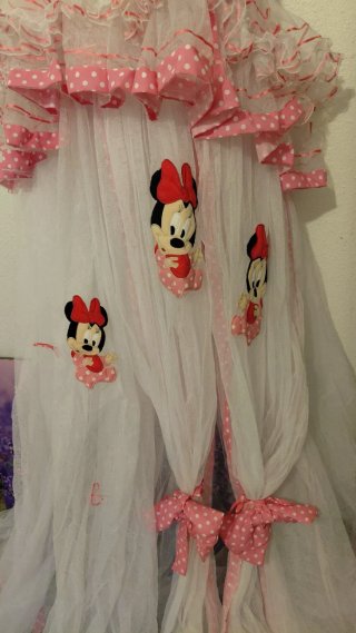 Toldillo Cuna Minnie Mouse