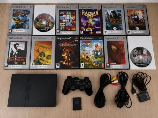 Lote PlayStation 2 (PS2) con juegos