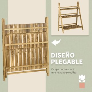 Supporto per piante a 3 livelli