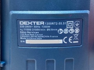 fresadora dexter 1300