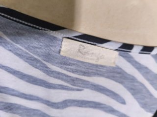 Vestido estampado cebra talla única