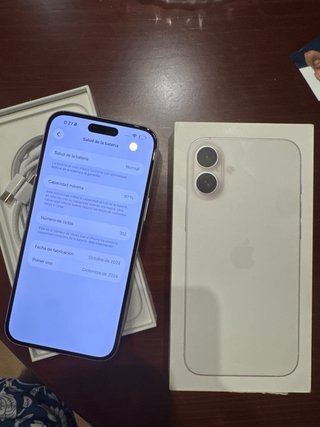 iPhone 16 Plus Blanco