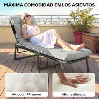 Set di 2 cuscini per sdraio