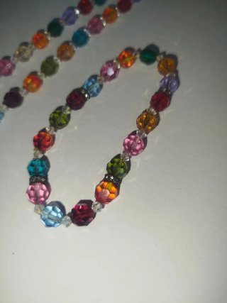 Collar y Pulsera Swarovski Multicolor