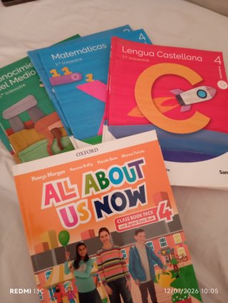 Libros 4º Primaria como nuevos