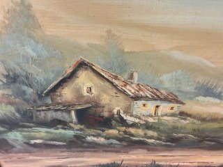 Quadro paesaggio mulini