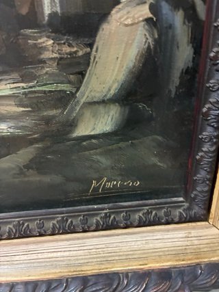 Quadro paesaggio mulini