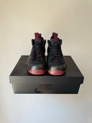 Nike Air Foamposite One Negro Rojo