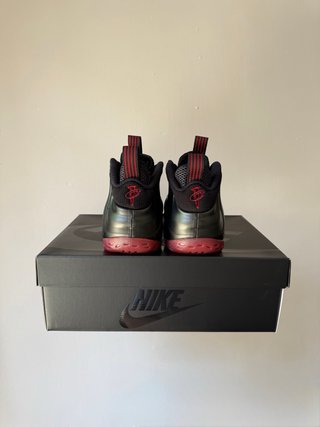 Nike Air Foamposite One Negro Rojo