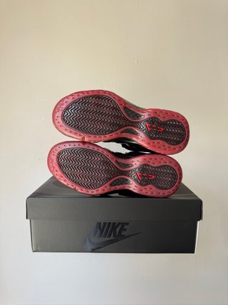 Nike Air Foamposite One Negro Rojo