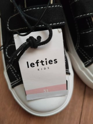 Zapatillas Lefties Niña Talla 31 Negras