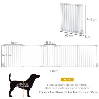 Barrera de seguridad para mascotas