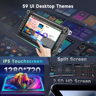Radio Android 8-Core 6G+128G VW SEAT SKODA
