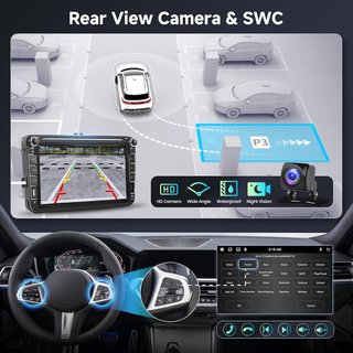 Radio Android 8-Core 6G+128G VW SEAT SKODA
