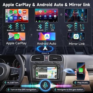 Radio Android 8-Core 6G+128G VW SEAT SKODA