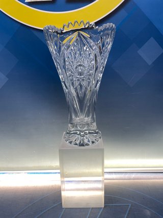Vaso in vetro a bocca larga, Bavarian Crystal