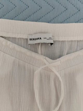 Pantalón blanco verano mujer