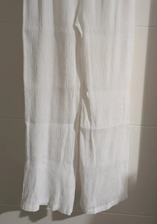 Pantalón blanco verano mujer