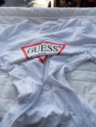 Camiseta Guess Blanca Talla M