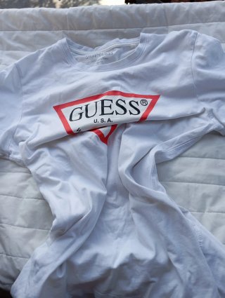 Camiseta Guess Blanca Talla M