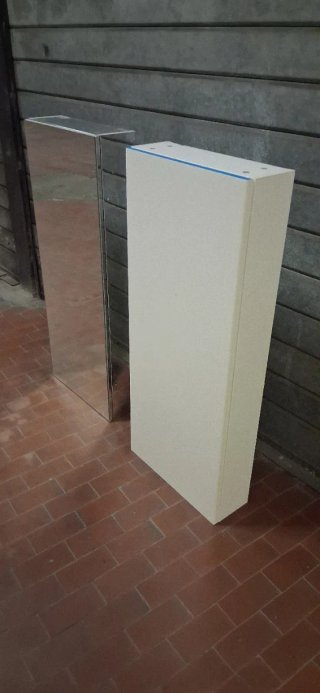Pensile Ikea Metallo/Plastica Argento/Bianco