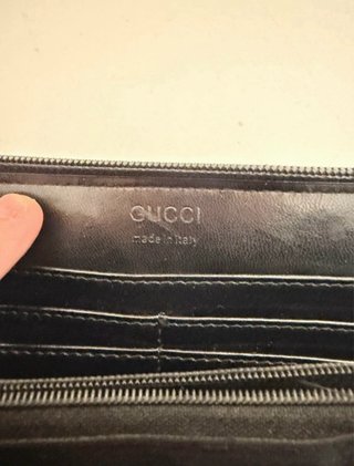 Cartera Larga Gucci GG Canvas Beige/Marrón