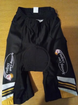 Pantaloncini ciclismo con fondello