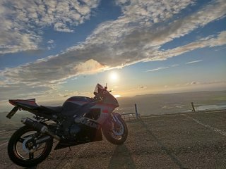 Suzuki GSX-R 600 Sportbike Negra/Gris/Naranja
