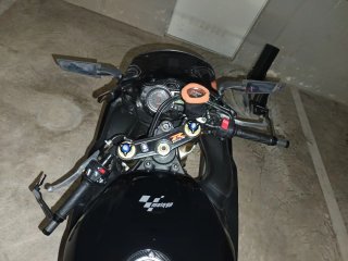 Suzuki GSX-R 600 Sportbike Negra/Gris/Naranja