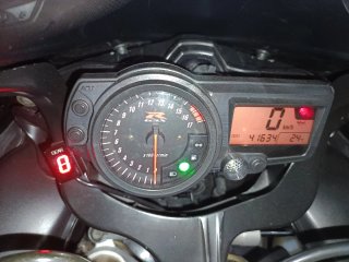 Suzuki GSX-R 600 Sportbike Negra/Gris/Naranja