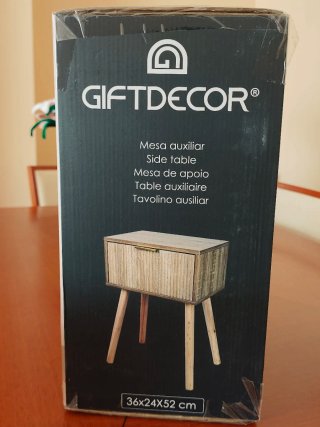 2 Tavoli Ausiliari GIFTDECOR in Legno