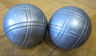 Sfere da bocce metalliche