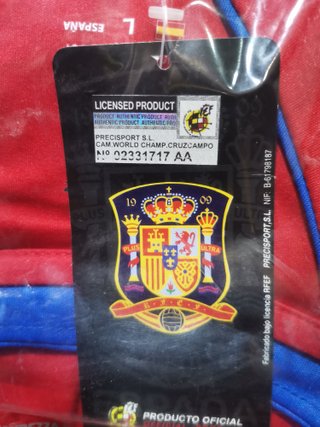 Lote 2 Camisetas España REEF Roja