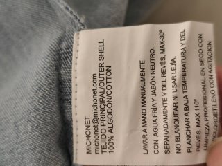 Vestido vaquero Michonet bordado
