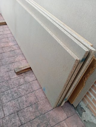 Encimeras, tableros de madera