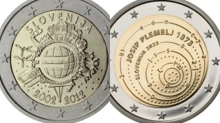 Moneda 2 euros Eslovenia 2012 2023 SC