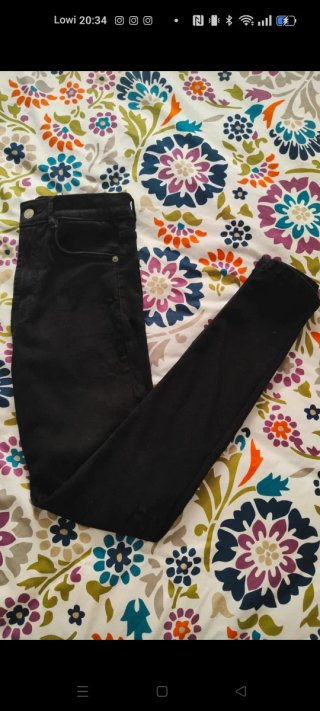 Pantalón vaquero mujer Zara tiro alto talla 36