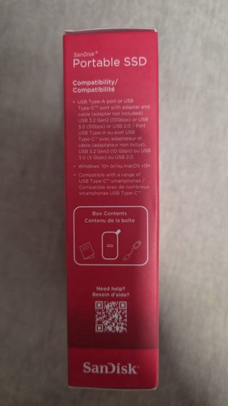 SanDisk SSD portatile 2TB