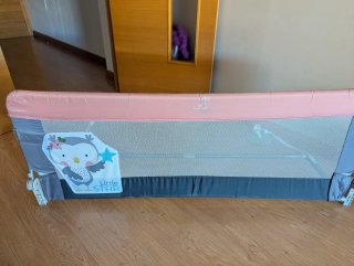 Barrera de Cama Olmitos little star rosa de 150cms