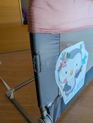 Barrera de Cama Olmitos little star rosa de 150cms