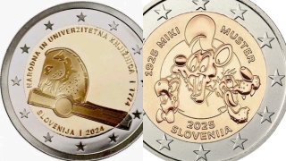 Moneda 2 Euros Eslovenia 2024 2025 SC