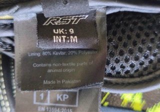 Guantes Moto RST Tech Evo Negros y Amarillos