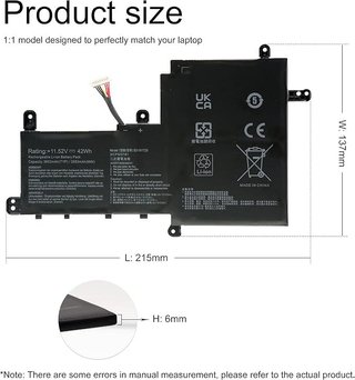 BLESYS B31N1729 Batería para ASUS VivoBook S15