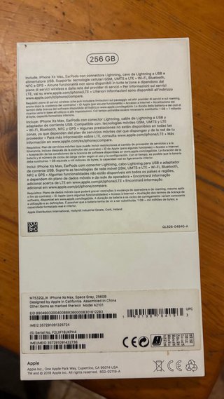 iPhone XS Max Nero