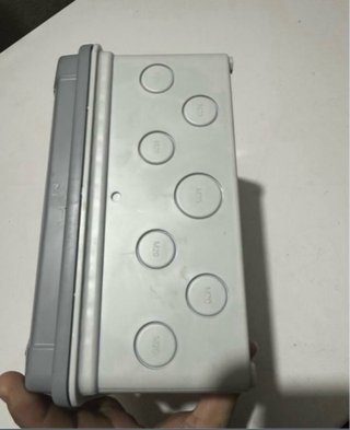 Cuadro Eléctrico con Tapa Transparente y Cerradura