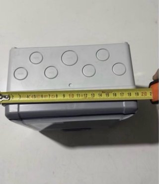 Cuadro Eléctrico con Tapa Transparente y Cerradura