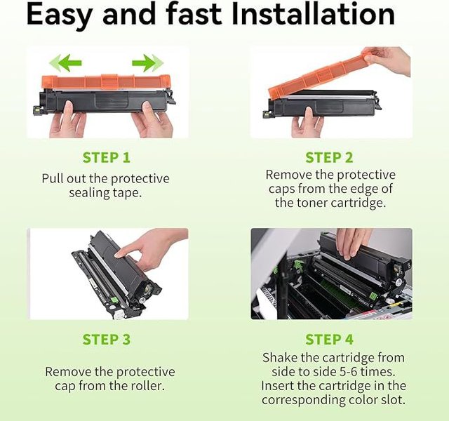 Toner Swiss Toner 4x TN248XL per Brother MFC-L3760CDW
