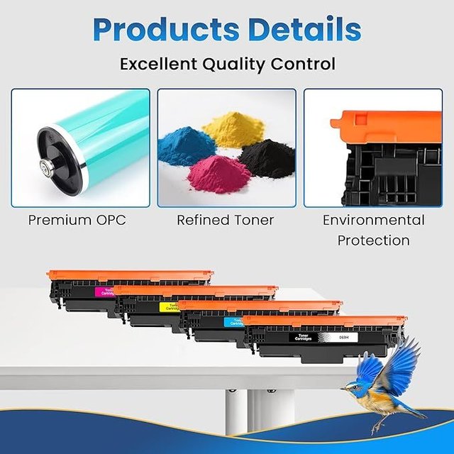Jhaan 069H 4x Toner + Chip Canon i-Sensys MF752Cdw