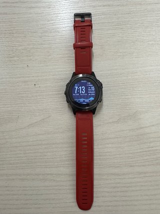 Garmin Fenix 5 Sapphire Rojo