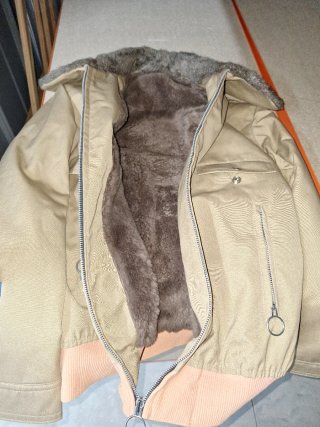 Chaqueta aviador vintage años 70